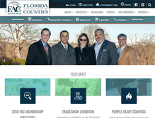 Tablet Screenshot of fl-counties.com